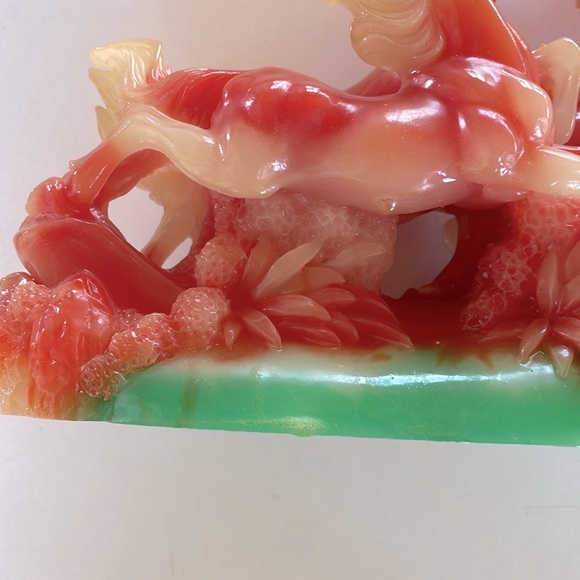 VTG Chinese Wild Red Horses - Picture 6 of 7